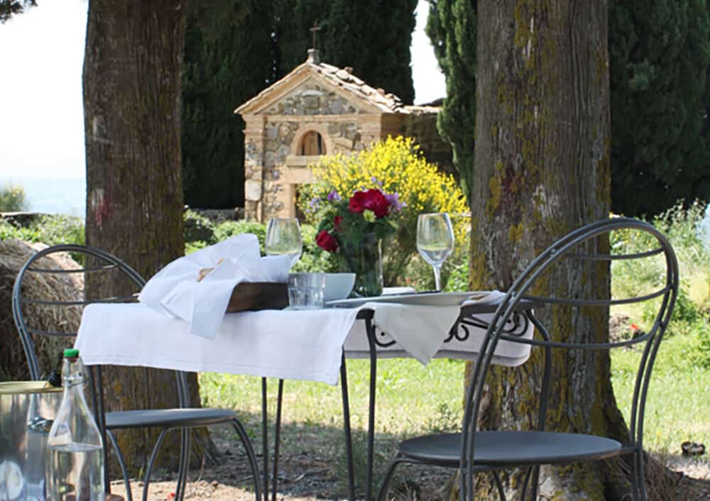 pic nic in the countryside of Montalcino