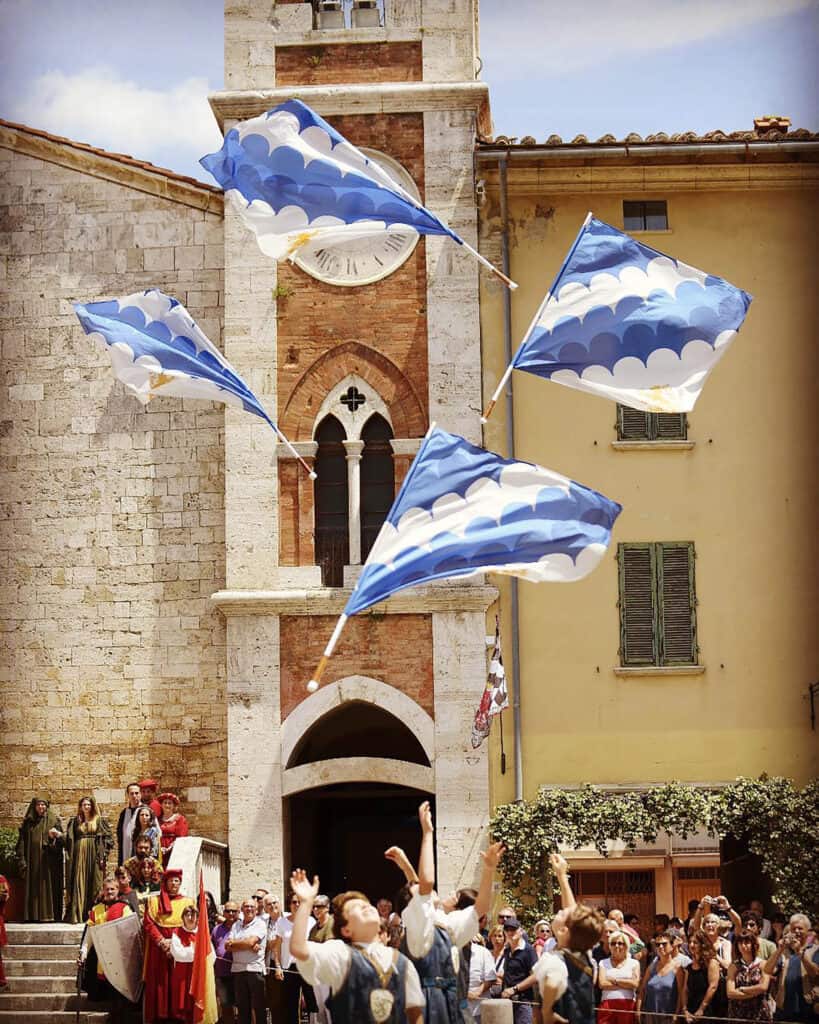 San Quirico d'Orcia: the Festa del Barbarossa - Montalcino Wine Tours