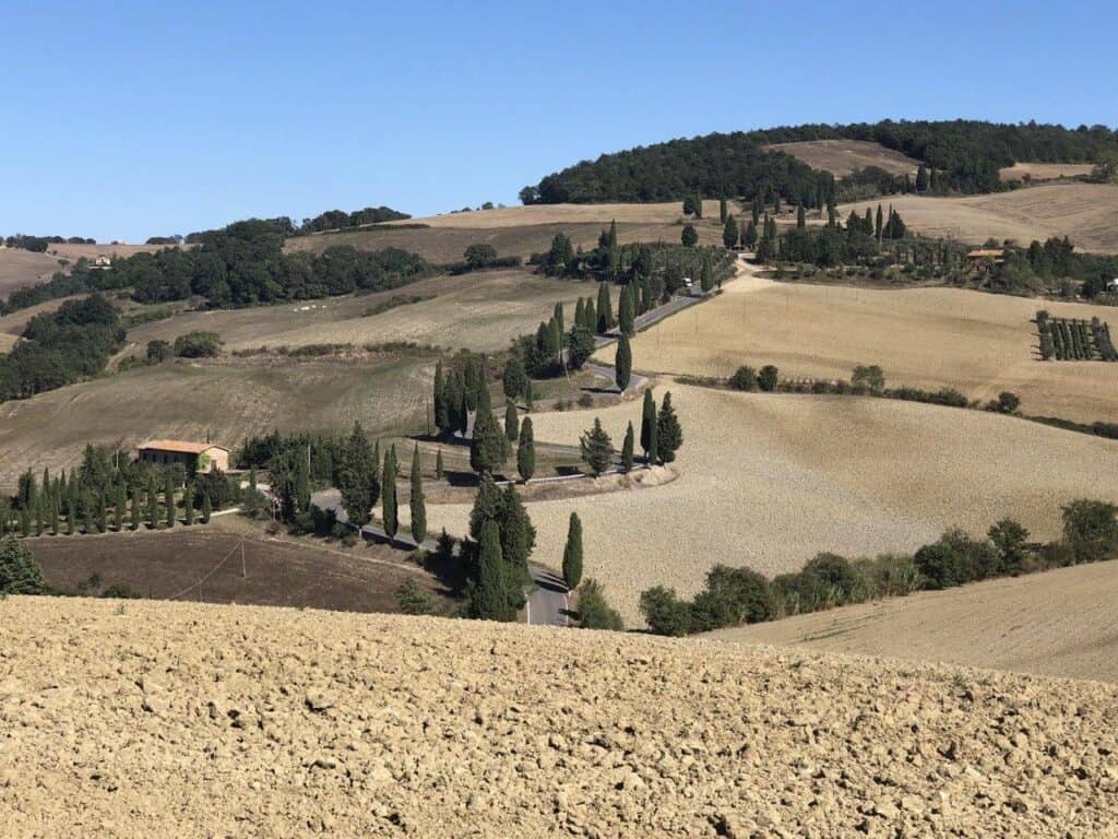 Monticchiello near Pienza in Tuscany