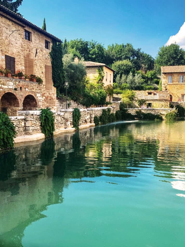 natural spa hot springs Tuscany