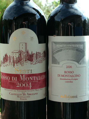 Other Montalcino Wines - Montalcino Wine Tours